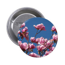 Japanese Magnolia Blooms Pin