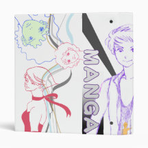 japanese manga for You 3 Ring Binders