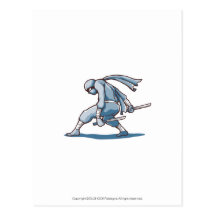 Japanese Ninja ポストカード