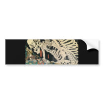 Japanese Painting c. 1800's Bumper Stickers
