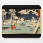 Japanese Painting c. 1800's Mousepad