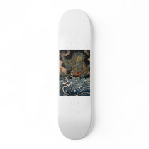 Japanese Painting c. 1800's Skate Board Decks