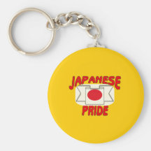 Japanese pride keychain