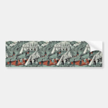 Japanese Red Cross taking care of enemy soldiers Bumper Stickers
