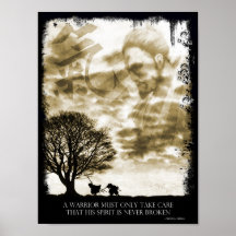Japanese Sprit Poster (gold)