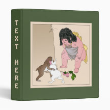 Japanese Ukiyo-e Woodblock Print Yoshitoshi Design Binders