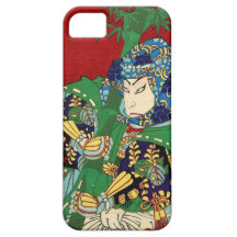 Japanese ukiyoe uesugi kenshin iPhone 5 Case