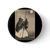 Japanese Warrior Painting. Circa 1922 Pins