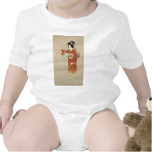 Japanese Woman In Kimono Bodysuit