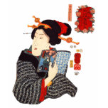 Japanese Woman Reading 2 t-shirts