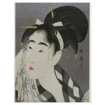 Japanese Women wiping her face Personalized Letterhead