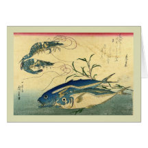 Japanese Woodblock Greeting Card