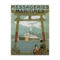 "Japon Extreme-Orient" Messegeries Maritimes Post Card