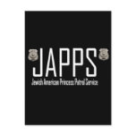 JAPPS:  Jewish American Princess Patrol Service Postcards
