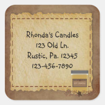 Jar Candle Sticker