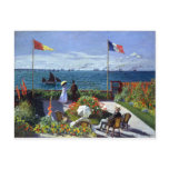 Jardin à Sainte-Adresse by Claude Monet