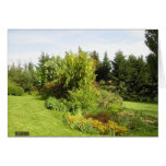 Jardin au printemps 2 carte de vœux