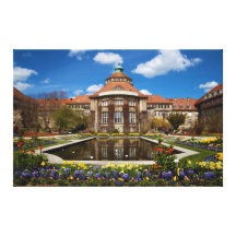 Jardin botanique Munich Allemagne de bâtiment prin Impression Sur Toile