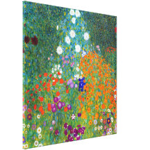 Jardin d'agrément, Gustav Klimt Toile Tendue Sur Châssis