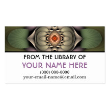 Jardinere Personalized Media Card Business Cards