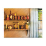 Jars - Kitchen Shelves Postcard
