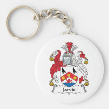 Jarvie Family Crest Keychains