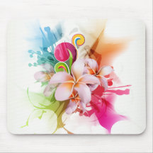 Jasmine flower mousepads