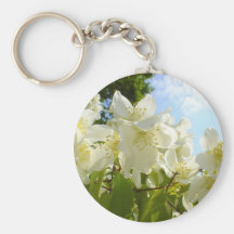 Jasmine Flowers Key Chains