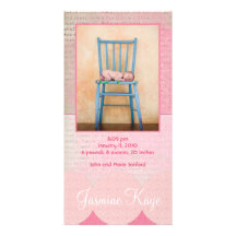 Jasmine Kaye Birth Announcement Photo Cards