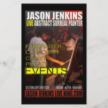 JASON JENKINS LIVE EVENTS FLYER DESIGN