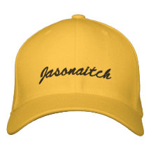 'Jasonaitch' Classic Hat Embroidered Hat