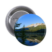 Jasper Lakes Reflections National Park Button