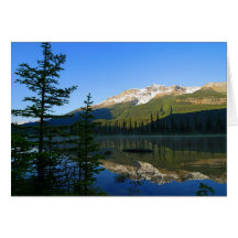 Jasper Lakes Reflections National Park Cards