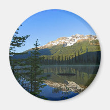 Jasper Lakes Reflections National Park Magnets