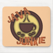 JAVA JUNKIE MOUSE PAD