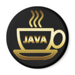 JAVA FRIDGE MAGNET