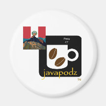 JavaPodz Peru Magnet