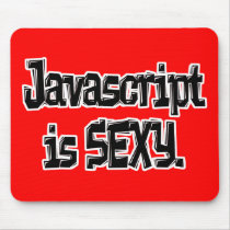 javascript is sexy mousepads