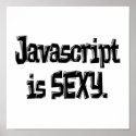 javascript is sexy posters