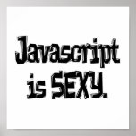 javascript is sexy posters