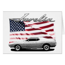Javelin AMX muscle car Greeting Cards
