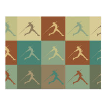 Javelin Pop Art Postcard
