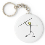 Javelin Stick Figure T-shirts and Gifts. Keychain
