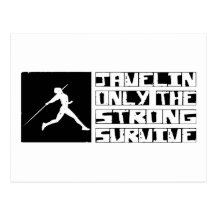 Javelin Survive Postcard