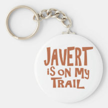 Javert is on my Trail Key Chain