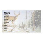 Jay's Peak, White Tail Deer Business Card
