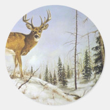 Jay's Peak, White Tail Deer Sticker