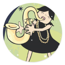 jazz baby stickers