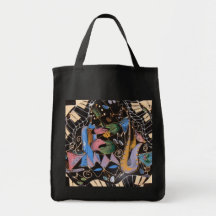 jazz canvas bag