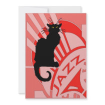 Jazz Cat Invite